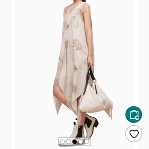 All Saints Blais Ume dress size 8
